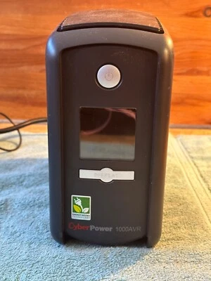 CyberPower Model CP1000AVRLCD Uninterruptible Power Supply Pack 120V - Image 1 of 4