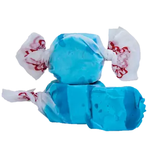 BLUE RASPBERRY Salt Water Taffy Candy ~ TAFFY TOWN ~ 4 LB BAG - FREE SHIPPING - Picture 1 of 2