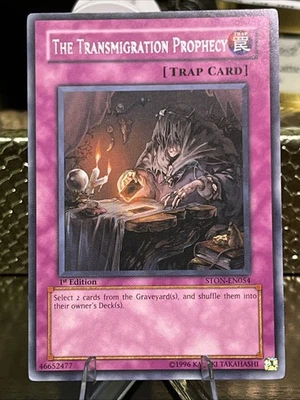 The Transmigration Prophecy STON-EN054 Ultimate Rare 1st Ed LP YUGIOH - Image 1 of 3