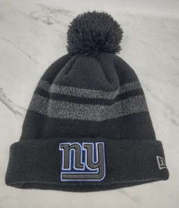 New York Giants Gorro TOBOGÁN TEJIDO SOMBRERO GORRA New Era NFL Puños - Imagen 1 de 6