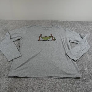 Columbia Hemd Herren XL grau langarm Outdoor Wandern Grafik Hängematte Camp - Bild 1 von 9