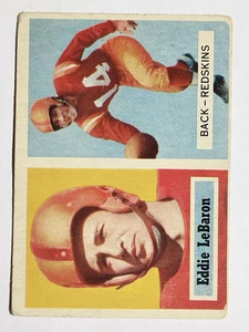 1957 Topps #1 Eddie LeBaron (GUT) - Bild 1 von 2