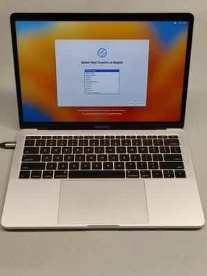 Apple 2017 MacBook Pro 13" MPXQ2LL/A  A1708 i5-7360U 2.3GHz 8GB RAM 512GB SSD - Image 1 of 4