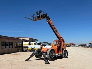 2017 JLG 10054 54' 10,000 lbs Telescopic Reach Forklift Telehandler bidadoo - Picture 1 of 12