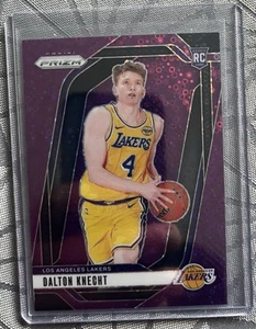 2024-25 Panini Fast Break Dalton Knecht #238 Purple Disco Prizm 21/75 - Bild 1 von 2