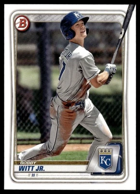 2020 Bowman Draft Bobby Witt Jr. Kansas City Royals #BD-152 - Image 1 of 2