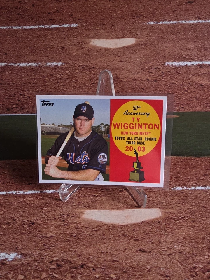 2008 Topps 50th Anniversary All-Star Rookie Ty Wigginton #AR89 New York Mets  - Image 1 of 4