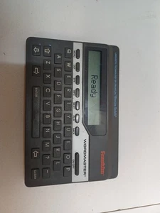 FRANKLIN WORDMASTER WM-1055A Pocket Spell Checker Thesaurus Word Games - Picture 1 of 3