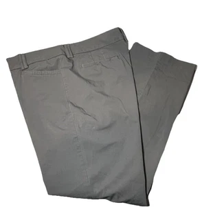 Lee Pants Womens Size 16 Med Perfect Fit Straight Leg Just Below The Waist Gray - Picture 1 of 9