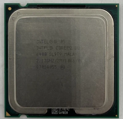 Intel Core 2 Duo E6400 Desktop CPU Processor- SL9T9 - Image 1 of 2
