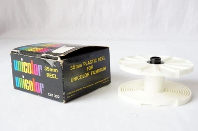 Carretel de processamento de filme plástico 35mm unicolor Cat #322 novo na caixa - Imagem 1 de 4