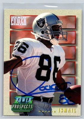 Rocket Ismail Pro Set Power Prospects Signed Auto TTM Notre Dame - Image 1 of 2