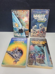 James P Hogan THE GIANTS TRILOGY Giants Star INHERIT the STARS Ganymede +1 Bonus - Bild 1 von 10