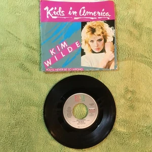 Kim Wilde – Kids In America *1981 Vinyl 7" 45RPM  (VG+) copy - Bild 1 von 8