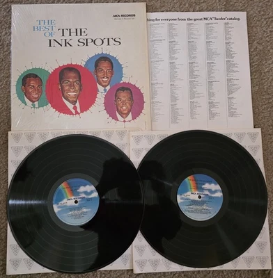 Best Of The Ink Spots X2 LP (In Original Shrink) #MCA2-4005 MCA Records 1980 - Image 1 of 3