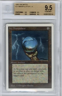 Icy Manipulator (Unlimited), Magic the Gathering, BGS 9.5 (GEM MINT) - Image 1 of 2