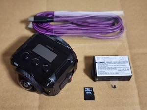 GARMIN Action Camera VIRB 360 Black up to 5.7K compatible 360 shooting Used - Picture 1 of 12