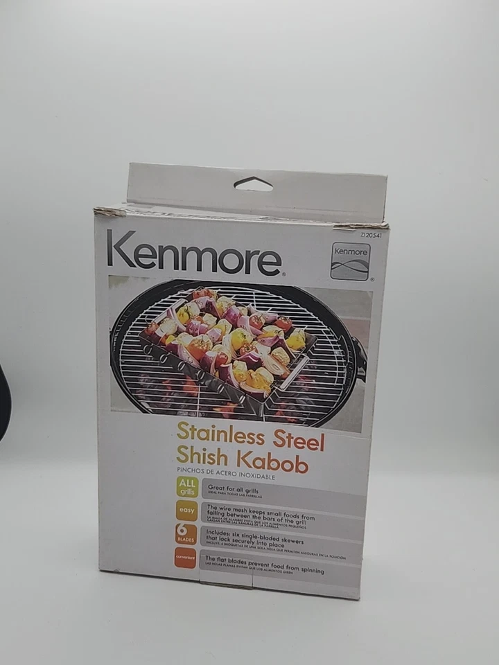 STAINLESS STEEL SHISH  KABOB SET By Kenmore - Image 1 of 2