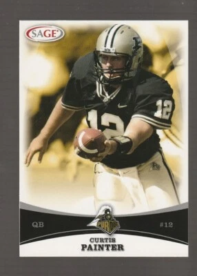 2009 SAGE #41 Curtis Painter RC, Purdue Boilermakers - Image 1 of 2