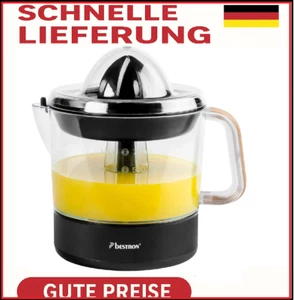 Bestron elektrische Zitrus- & Orangenpresse, inkl. 2 Presskegel 0.7 Liter - Bild 1 von 5