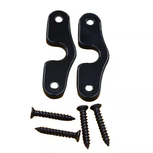 New Black Sun Visor Clips Fit for 2018 2019 2020 2021 2022 Jeep Wrangler JL - Picture 1 of 6