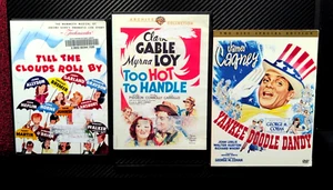 Golden Age Musicals 3 DVD Collection: Till Clouds, Too Hot, Yankee Doodle - VG - Picture 1 of 5