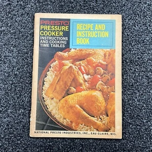 Vintage Presto Pressure Cooker Recipe & Instruction Booklet Paperback 1971 - Picture 1 of 4