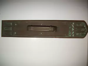 Antique Salvage Huge Door Handle Cast Bronze 19 Inches Long Gothic Ornate Heavy - Picture 1 of 22