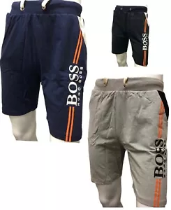 HUGO BOSS BRAND NEW GORGEOUS REGULAR FIT SWEAT SHORTS - Picture 1 of 4