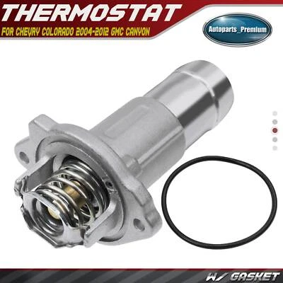 Conjunto de carcasa de termostato para Chevrolet Colorado GMC Canyon 04-12 Hummer H3 Foto 1 de 4