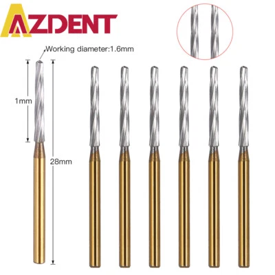 Fresas dentales de carburo de tungsteno FG Zekrya 28 mm cortadores de hueso quirúrgicos esmalte de acabado Foto 1 de 4