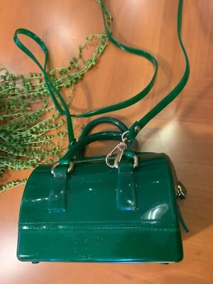 Bolso Furla Candy - verde esmeralda  Foto 1 de 3