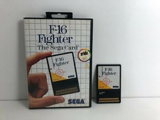 F-16 Fighter The Sega Card for Sega Master System