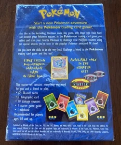 6 ENERGIES Pokemon Card Base Set 2-Player Starter Set FACTORY SEALED - Picture 1 of 6