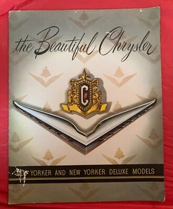 1954 Chrysler "NEW YORKER" - Original Car Dealer Sales Brochure / Catalog - Picture 1 of 12