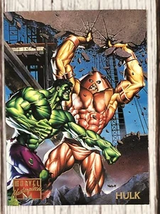 1995 MARVEL MASTERPIECES - BASISKARTE - HULK # 41 - Bild 1 von 4