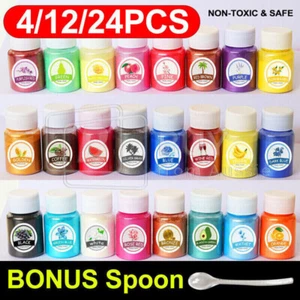 Mica Pigment Pearl/Luminous Powder Soaps Candle Bath Bomb Art Craft Epoxy Resin - Picture 1 of 22