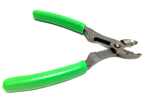 New Snap-on™ PWCSS7ACF 7” Green Vinyl Grip Wire Stripper Cutter Crimper Stripper - Picture 1 of 5