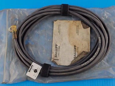 Balluff BKS-S49-4-PU-05, односторонний 3-контактный разъем, шнур BKSS494PU05, НОВЫЙ - Изображение 1 из 4