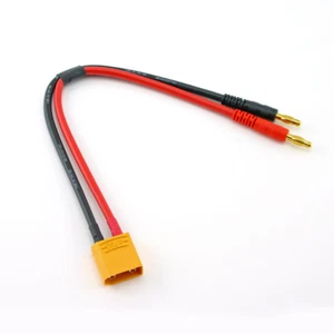 Cable de carga HobbyStar XT90, enchufes de bala de 4.0 mm hechos con cable 12AWG de alta calidad - Imagen 1 de 1