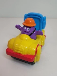 Fisher Price Little People Grimace 2005 McDonalds Happy Meal Toy Car - Picture 1 of 10