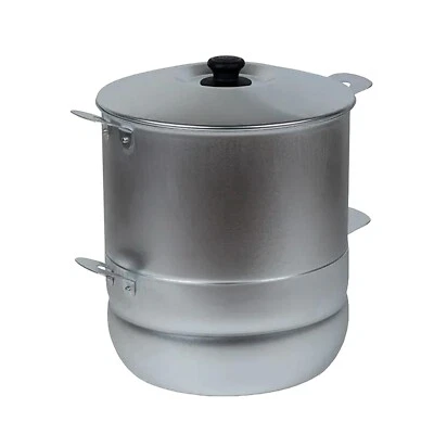 Kalitva Dumpling Steamer Mantovarka Khinkali Mantle Cooker Aluminum 4-tiered 6L - Image 1 of 4