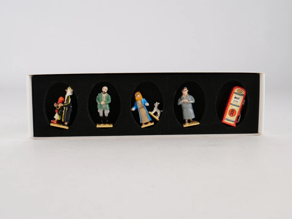 Pixi Moulinsart n° 46238 TINTIN  Mini-série figurines album OR NOIR en boite - Photo 1/4