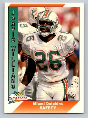 Jarvis Williams 1991 Pacific #279 Miami Dolphins - Image 1 of 2