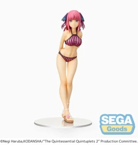 SEGA - The Quintessential Quintuplets - Versión Traje de Baño Nino Nakano Figura - Imagen 1 de 6