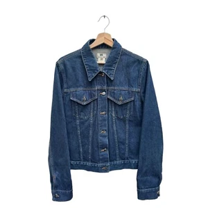 Chaqueta de mezclilla cruda vintage Dries Van Noten talla 44/se adapta a mujeres de M a L - Imagen 1 de 4