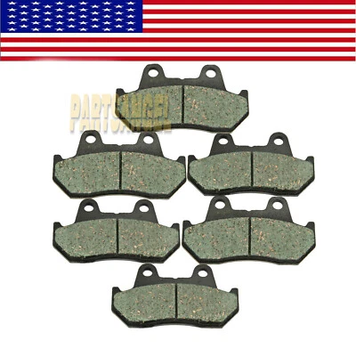 Pastillas de freno delanteras traseras para Honda GL1100 GL1100I Goldwing Interstate 1983 Foto 1 de 4