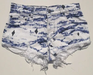 Ksubi Shorts 'ALBERCEQUE MING TAO' Size 24 AU6 US2 XS - Picture 1 of 5