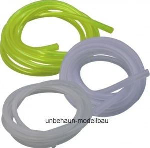 2m Silikonschlauch 2x5mm Kraftstoffschlauch Kraftstoff Schlauch Ø 2 x 5  mm - Photo 1/1