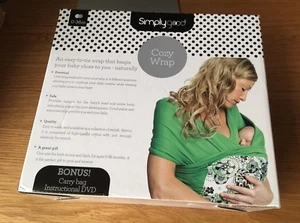 Simply Good Cozy Baby Wrap (Green) Brand New and Sealed. - Picture 1 of 4